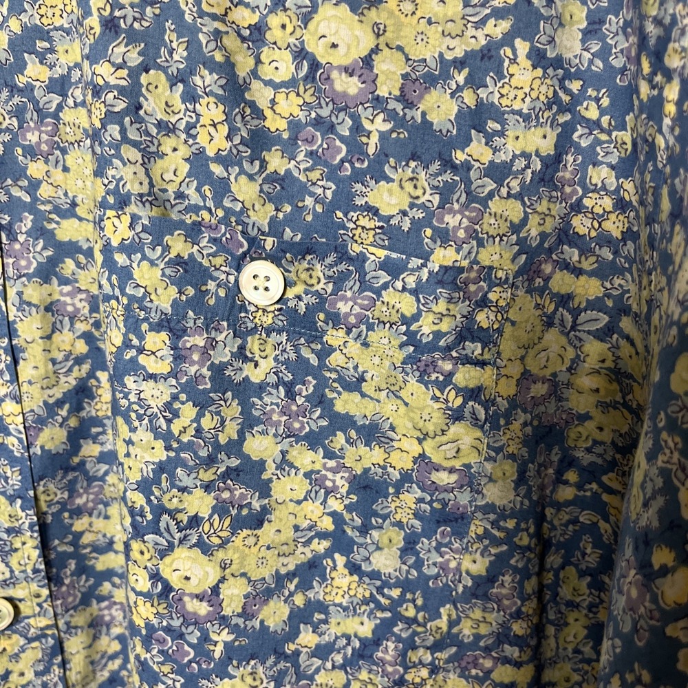 Orvis Men's Short Sleeve Hawaiian Colorful Button Down Collared Shirt Large - Picture 5 of 6